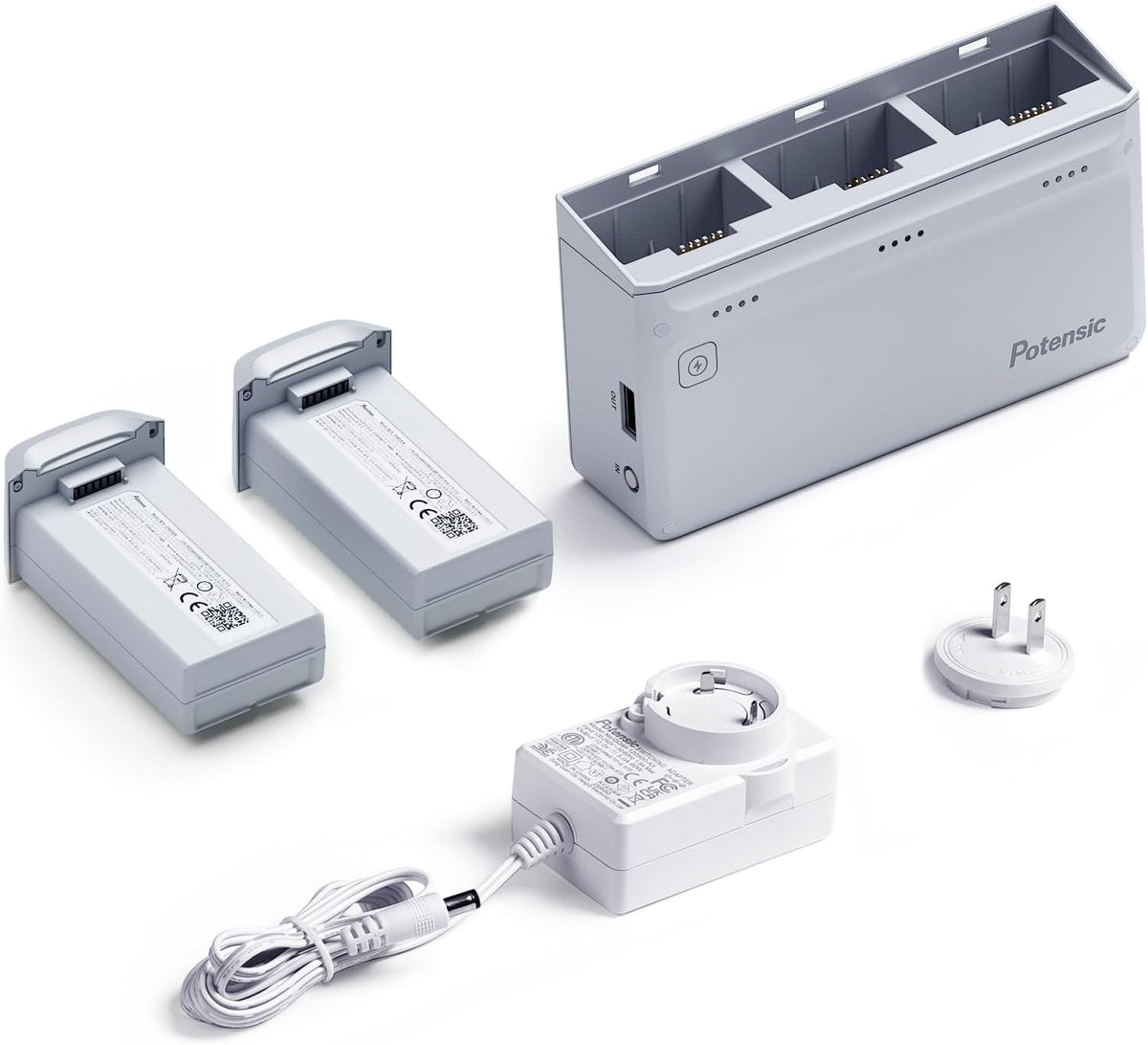 ATOM Drone Battery & 60W Fast Charging Hub Combo