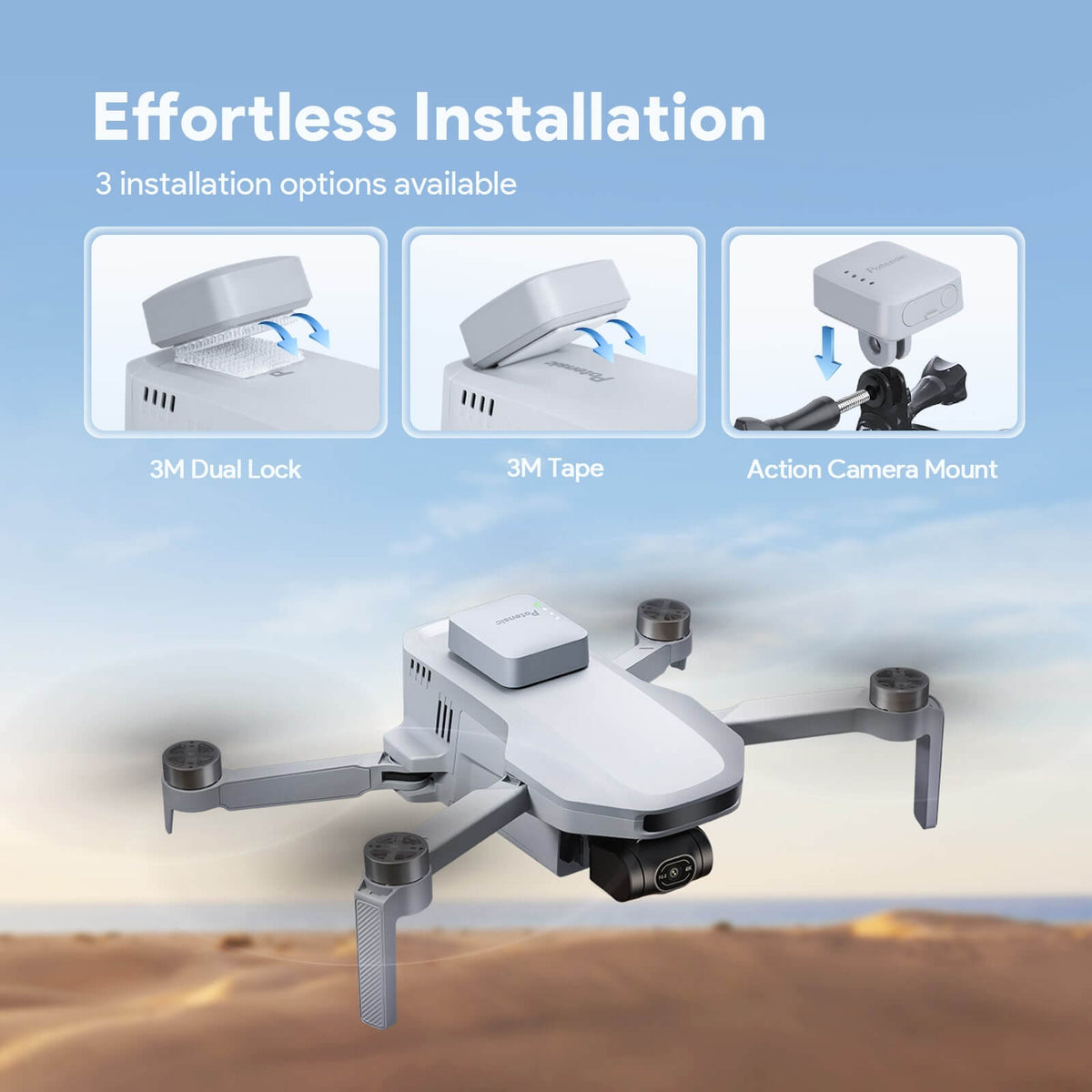 FAA-compliant Remote ID Broadcast Module RID-916