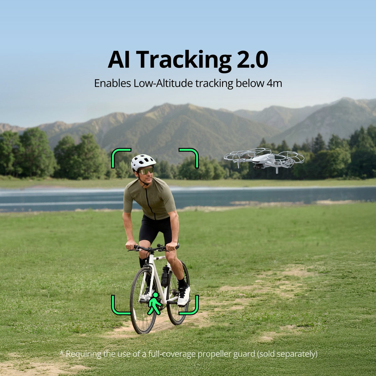 ATOM 3 Drone with  4K 60fps, 8K Photo, 16km Transmission, 40/50-Min Flights, AI Track 2.0, Under 249g, C0