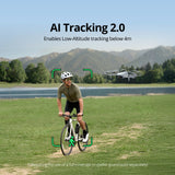 ATOM 3 Drone with  4K 60fps, 8K Photo, 16km Transmission, 40/50-Min Flights, AI Track 2.0, Under 249g, C0
